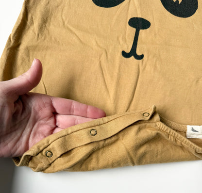 Turtledove London Honey Brown Bear Bubble Romper (1/2 Years)