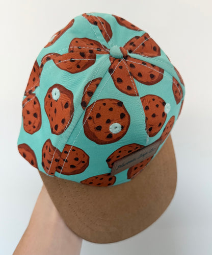 Phoenix Cap Co. Mint & Brown Chocolate Chip Cookies SnapBack Hat (Small - Infant)