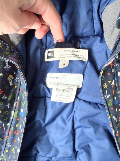 MEC Navy Mushroom Toaster Suit (4 Years)