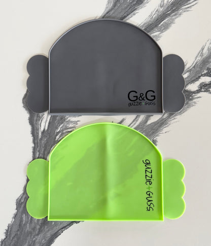 Guzzie + Guss Perch Chair (Black Frame) in Raven & Accessories