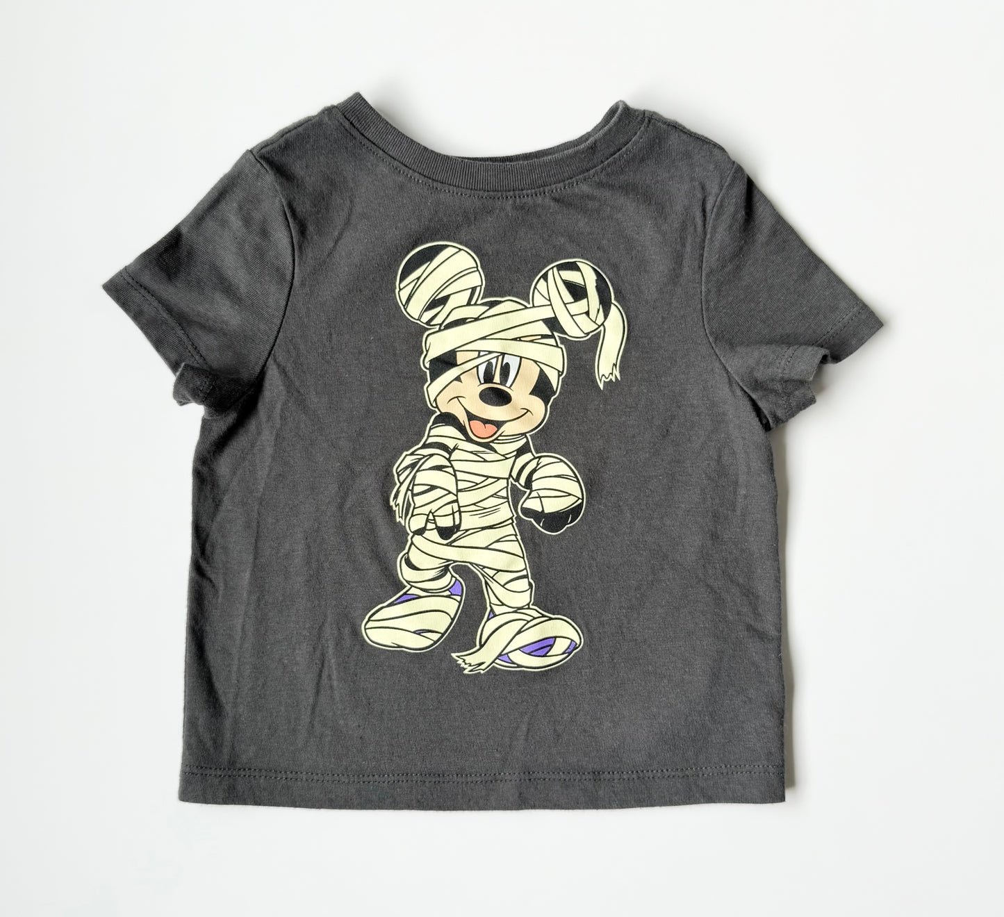 Old Navy x Disney Grey Mummy Mickey T-Shirt (12-18 Months)