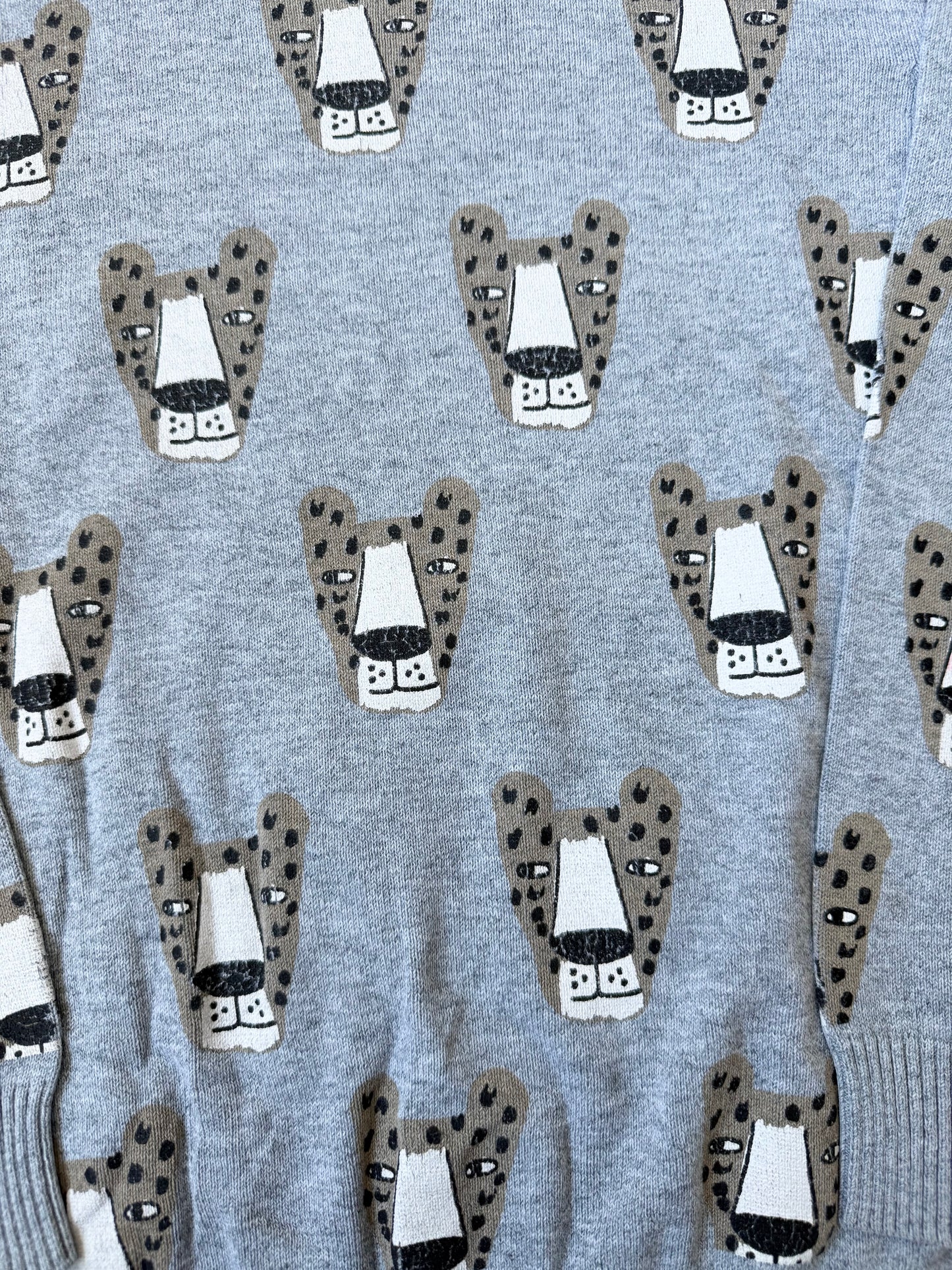 Seed Grey Tigers Knit Sweater (10 Years)