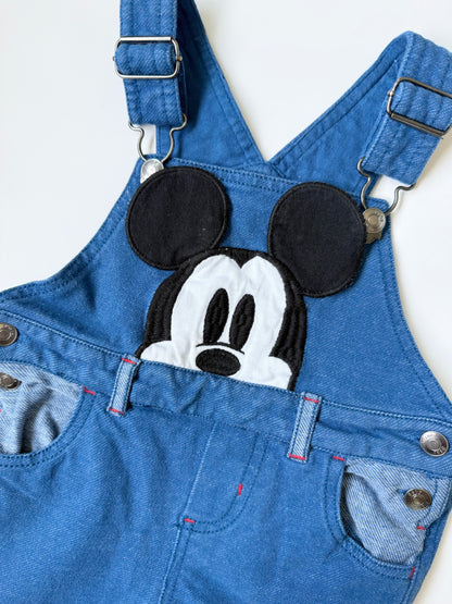 The Disney Store Mickey Mouse Jean Overalls (18-24 Months)