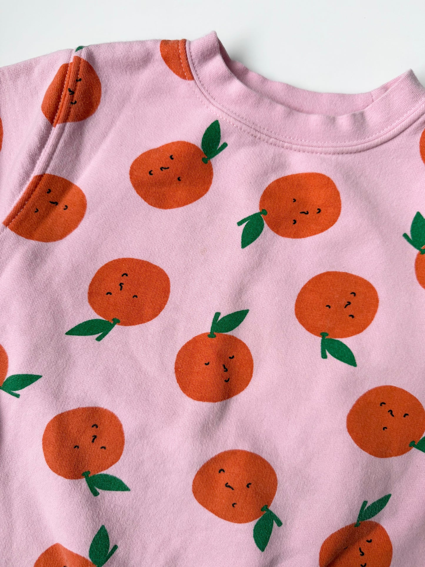 Hanna Andersson Pink Oranges Sweater (5 Years)
