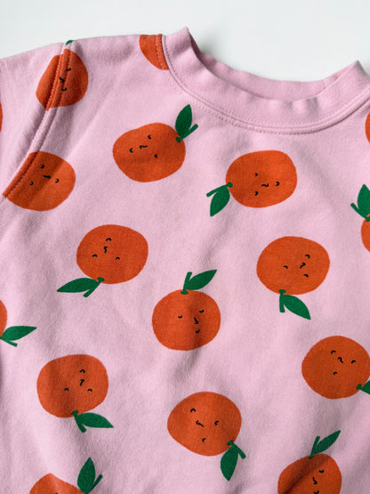 Hanna Andersson Pink Oranges Sweater (5 Years)