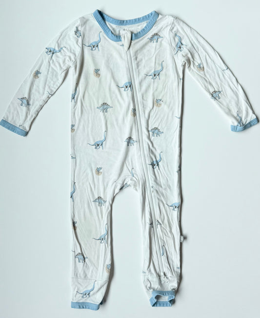 Kyte Jurassic Zipper Romper (12-18 Months)