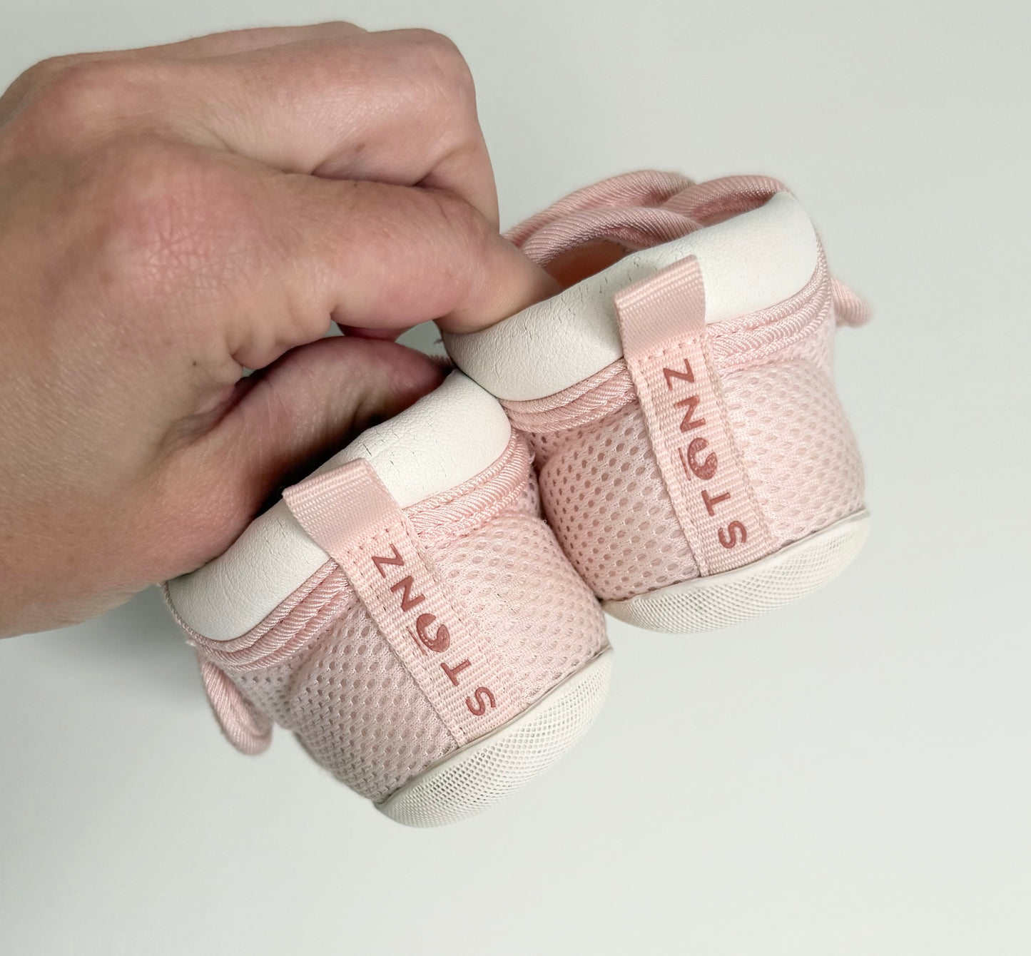 Stonz Light Pink Cruiser Velcro Sneakers - Baby (5)
