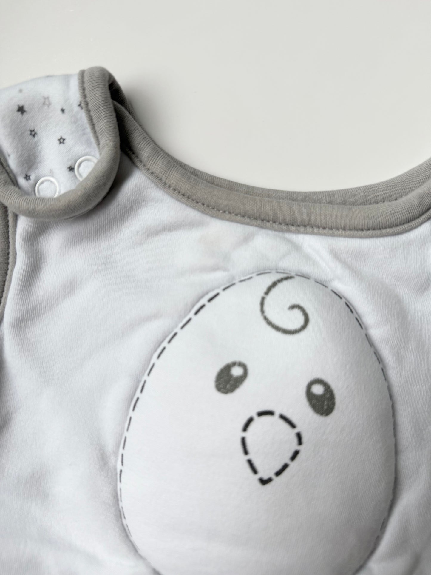 Nested Bean Stardust Grey Sleep Sack (6-12 Months)