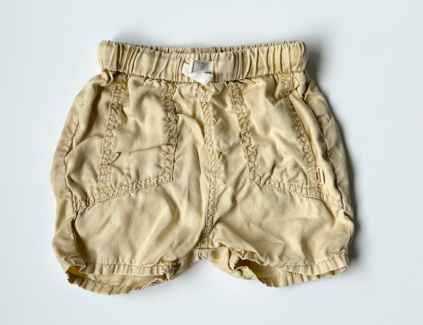 Zara Tan Light Weight Cargo Shorts (4-5 Years)