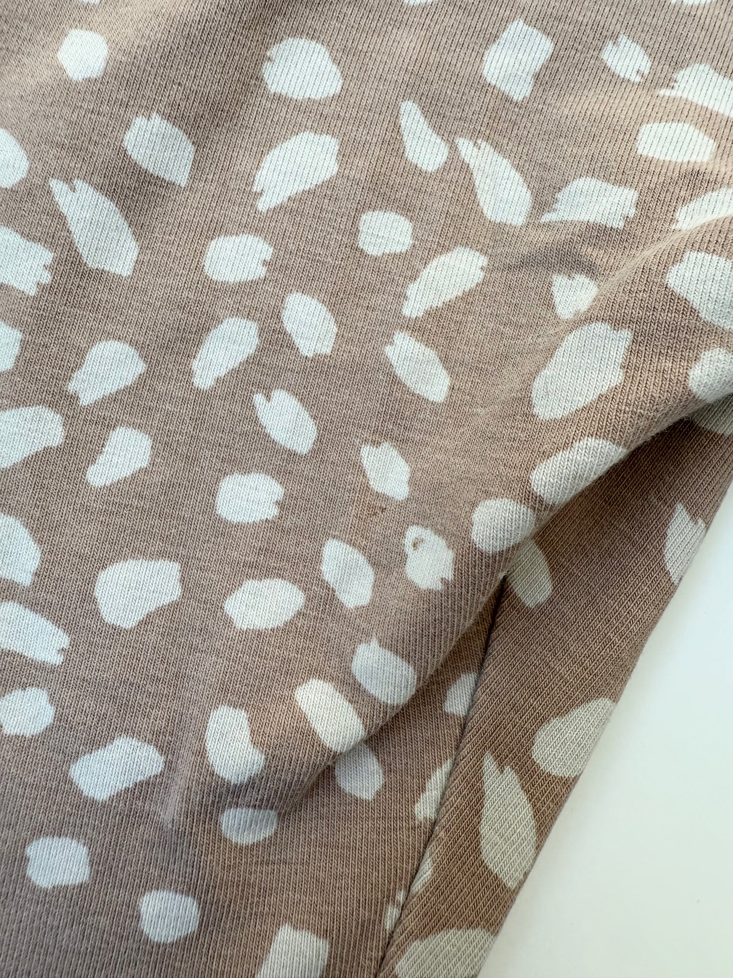 Jax & Lennon Tan Speckled Leggings (2/3 Years)