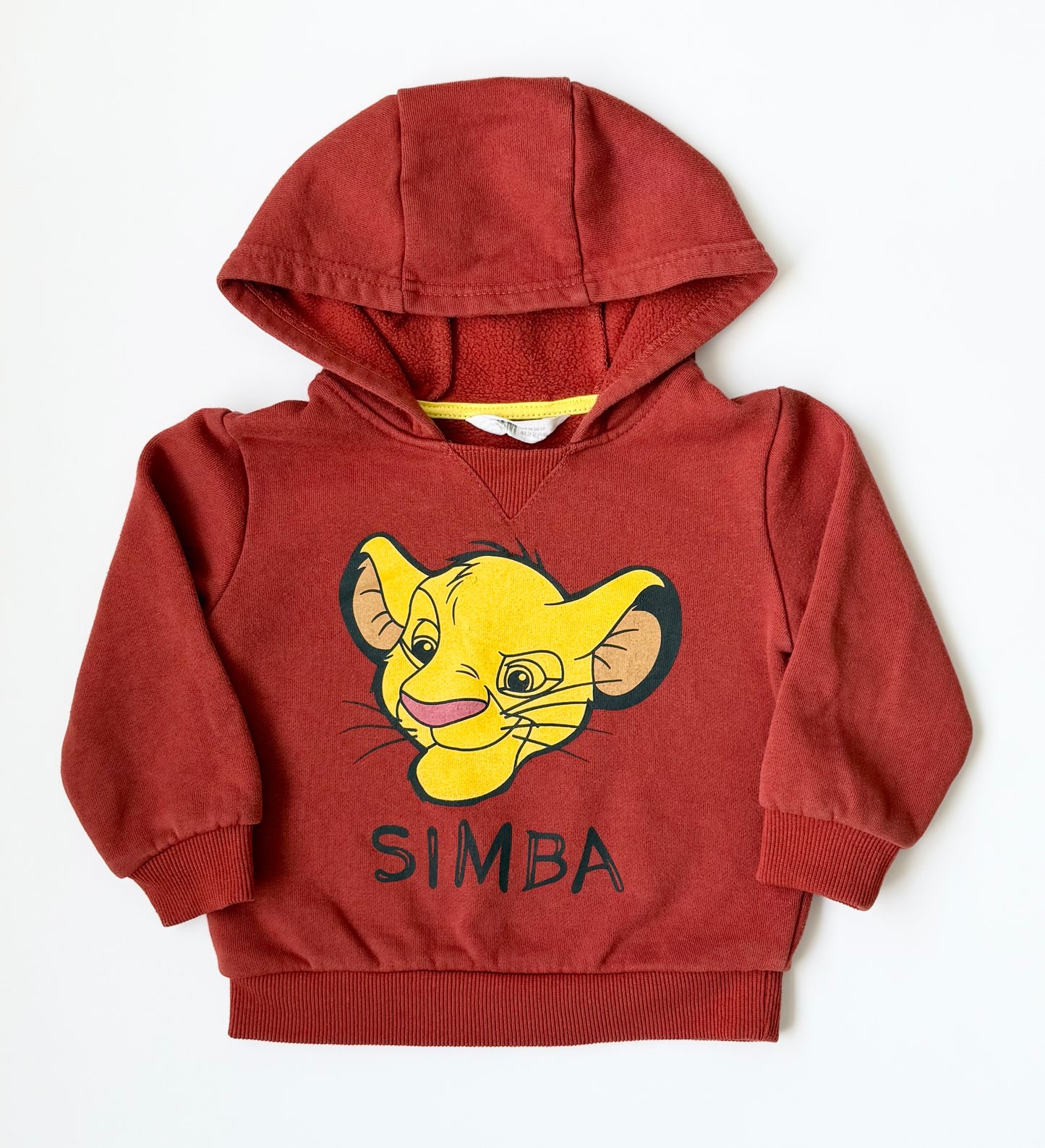 H&M x Disney Lion King Dark Orange “Simba” Hoodie (3T)