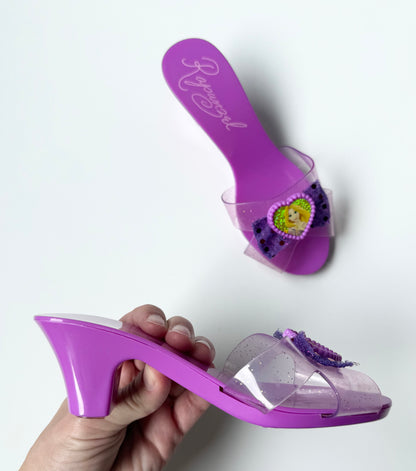 Rapunzel Purple Dress Up Shoes (9/10T)