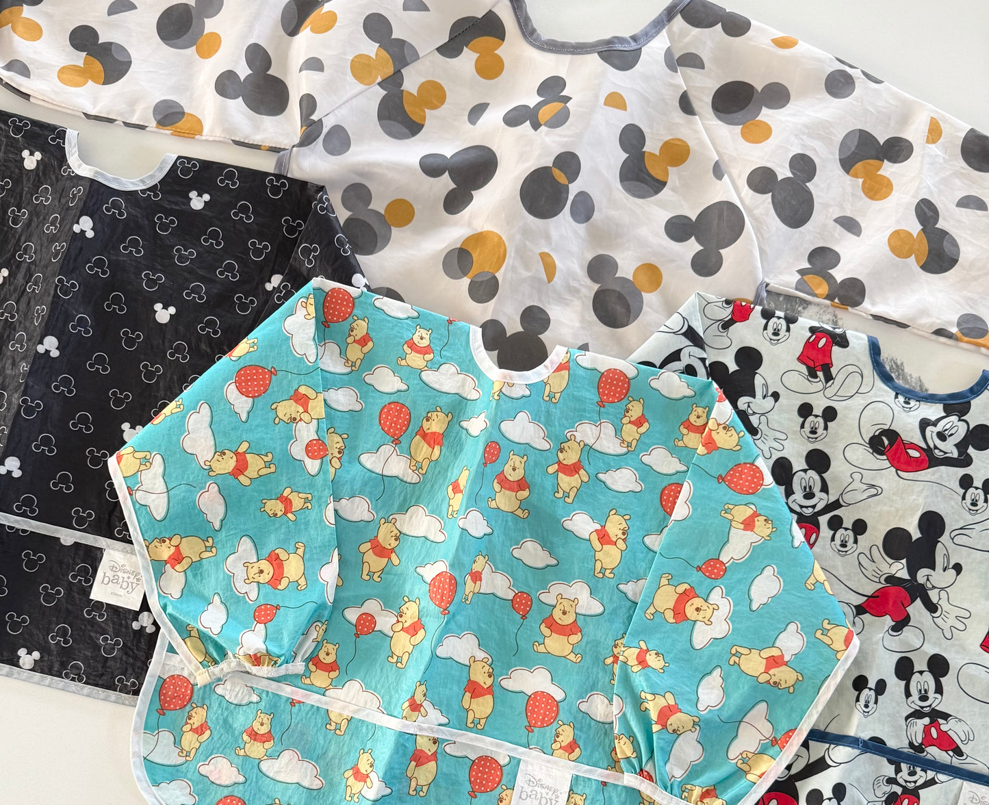 Bumkins & Disney Baby Disney Long Sleeve Food/Craft Smocks