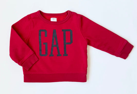 Baby Gap Red “GAP” Sweater (3T)