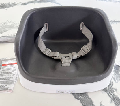 Ingenuity Dark Grey & White Booster Seat