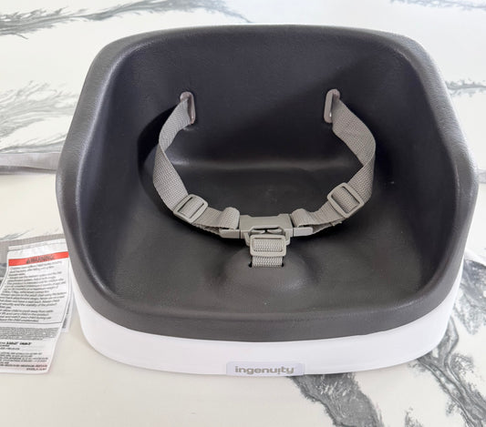 Ingenuity Dark Grey & White Booster Seat