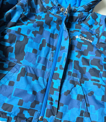 Columbia Lightning Lift Blue Patterned Winter Jacket (2T)