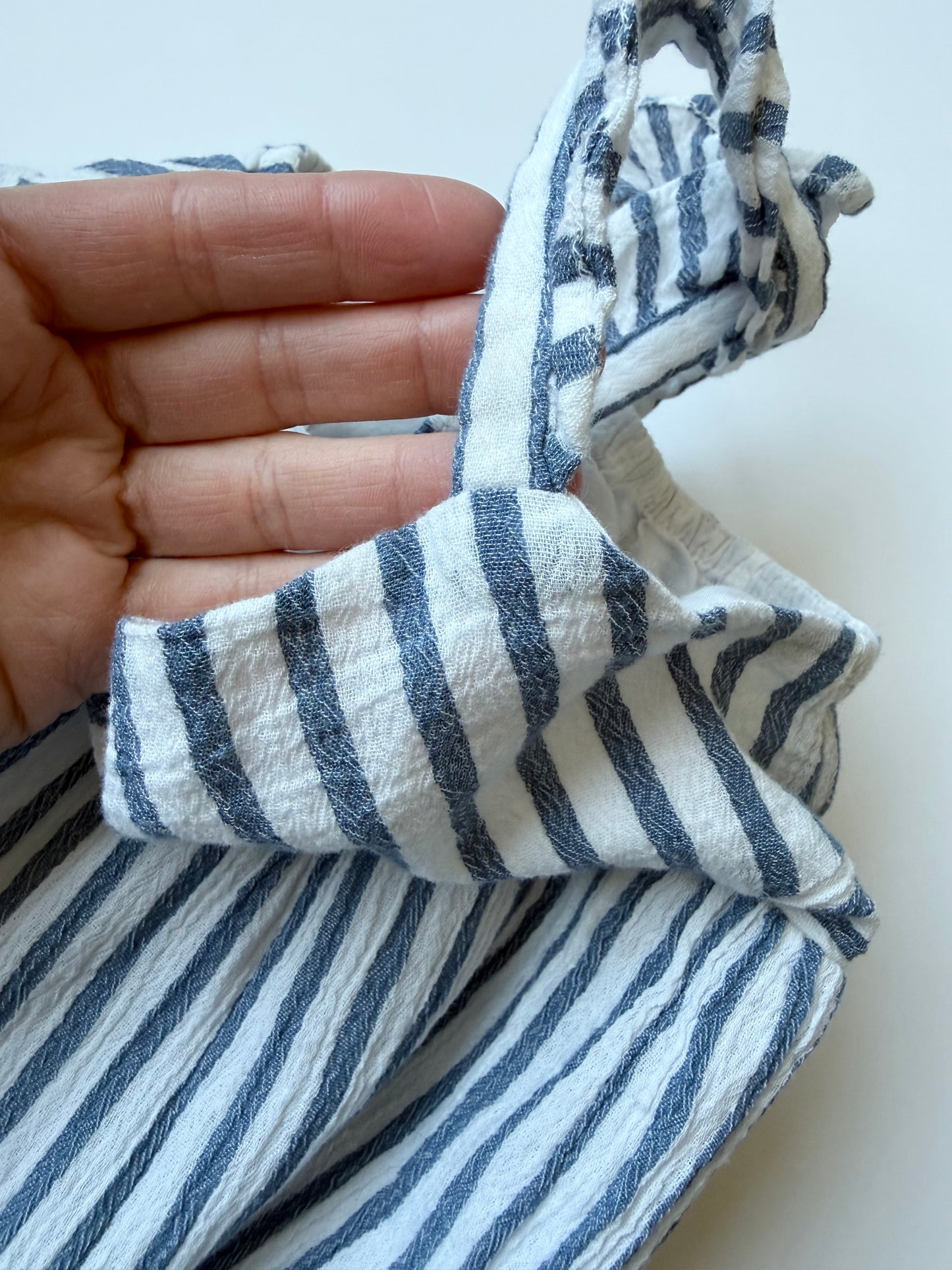 Baby Gap Blue & White Striped Tank Dress (3 Years)