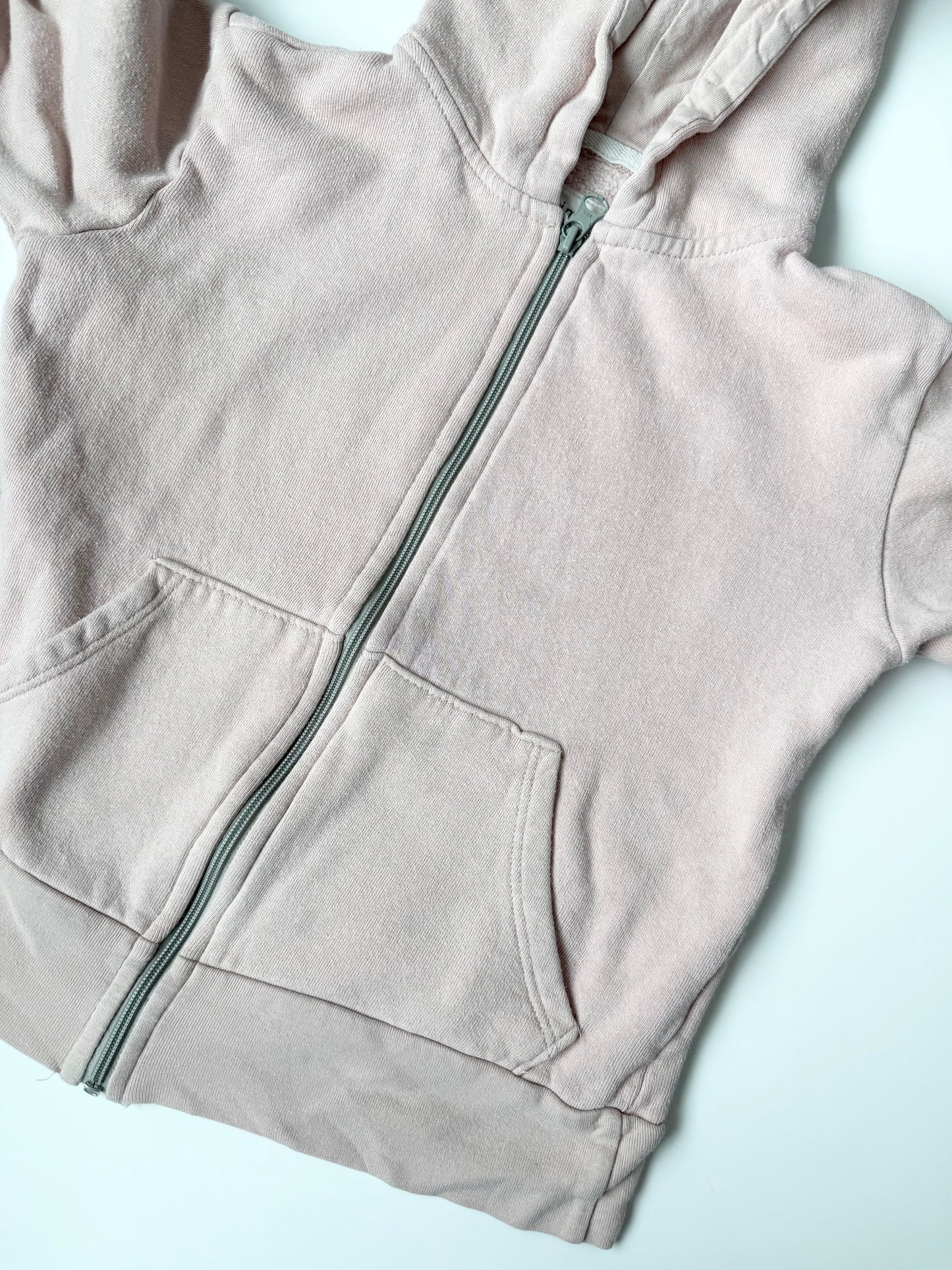 Mini Mioche Pink Zip Up Hoodie (5/6 Years)