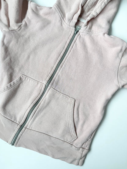 Mini Mioche Pink Zip Up Hoodie (5/6 Years)