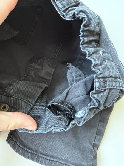 Zara Black Jean Shorts (3-4 Years)