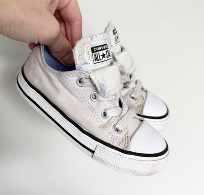Converse Lavender Tropical Flip Tongue Lace Up Sneakers (8)
