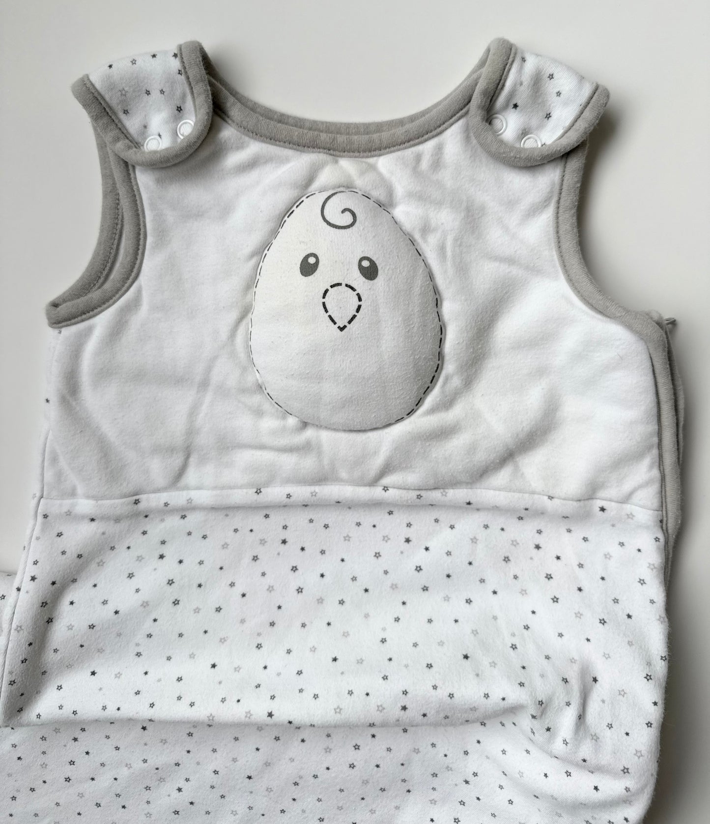 Nested Bean Stardust Grey Sleep Sack (6-12 Months)