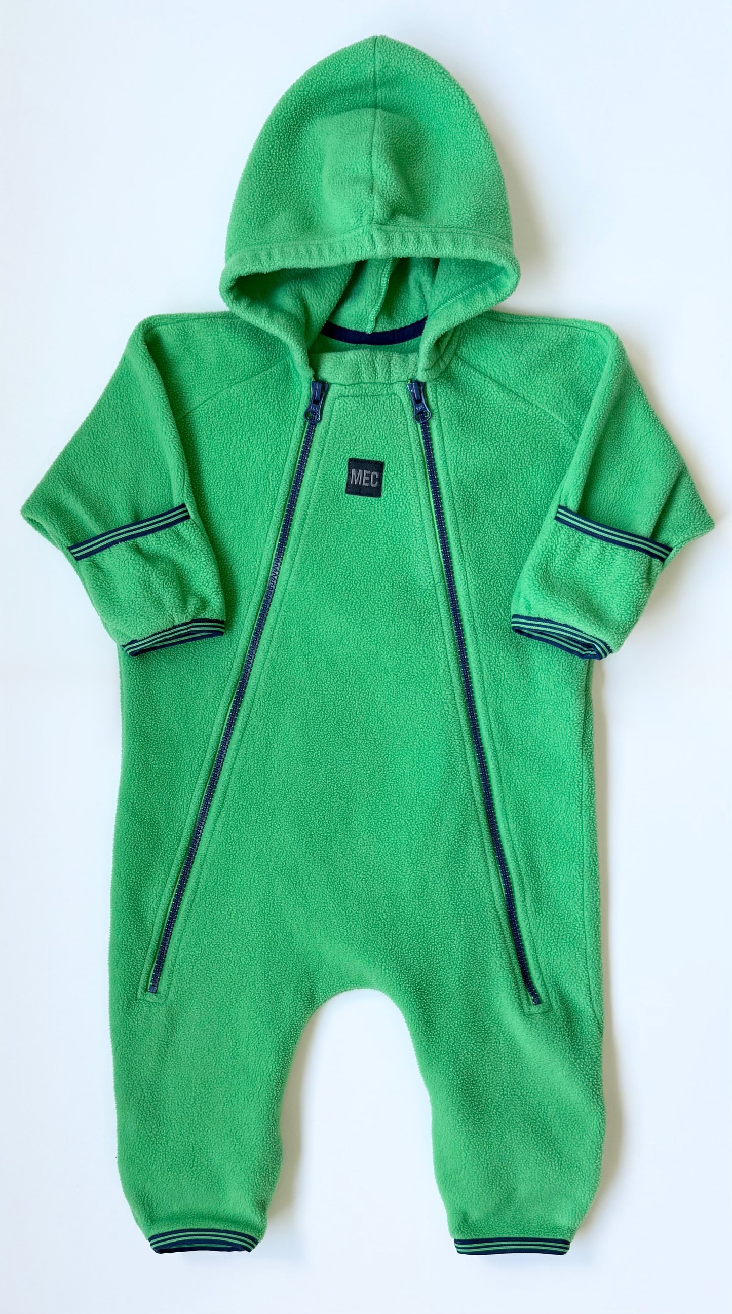 MEC Green Fleece Bunting Suit (6 Months)