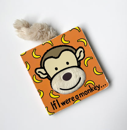 Jellycat If I Were A Monkey Board Book