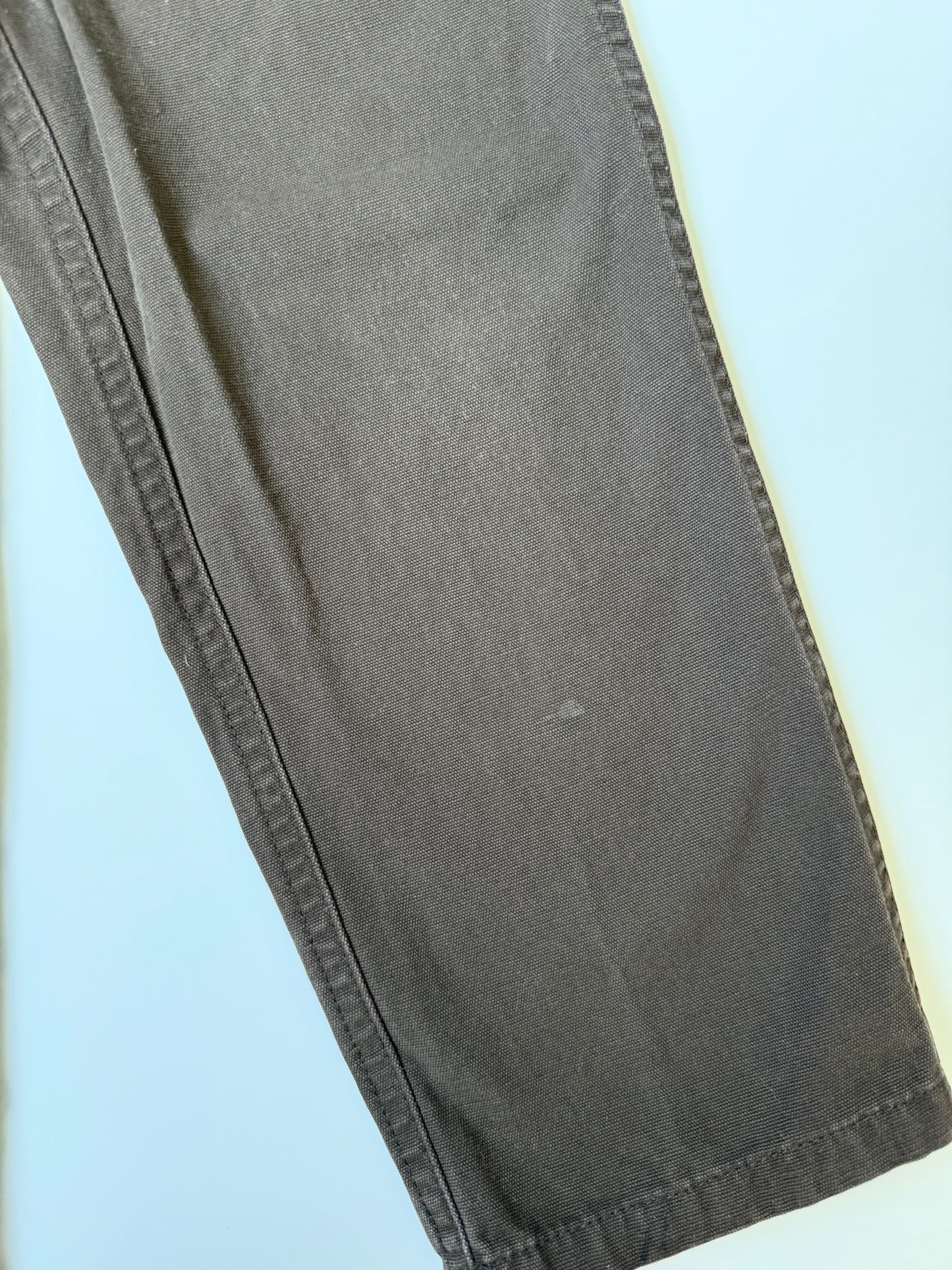 Carhartt Camouflage Fleece Hooded Vest & Matching Brown Pants Set (4T)