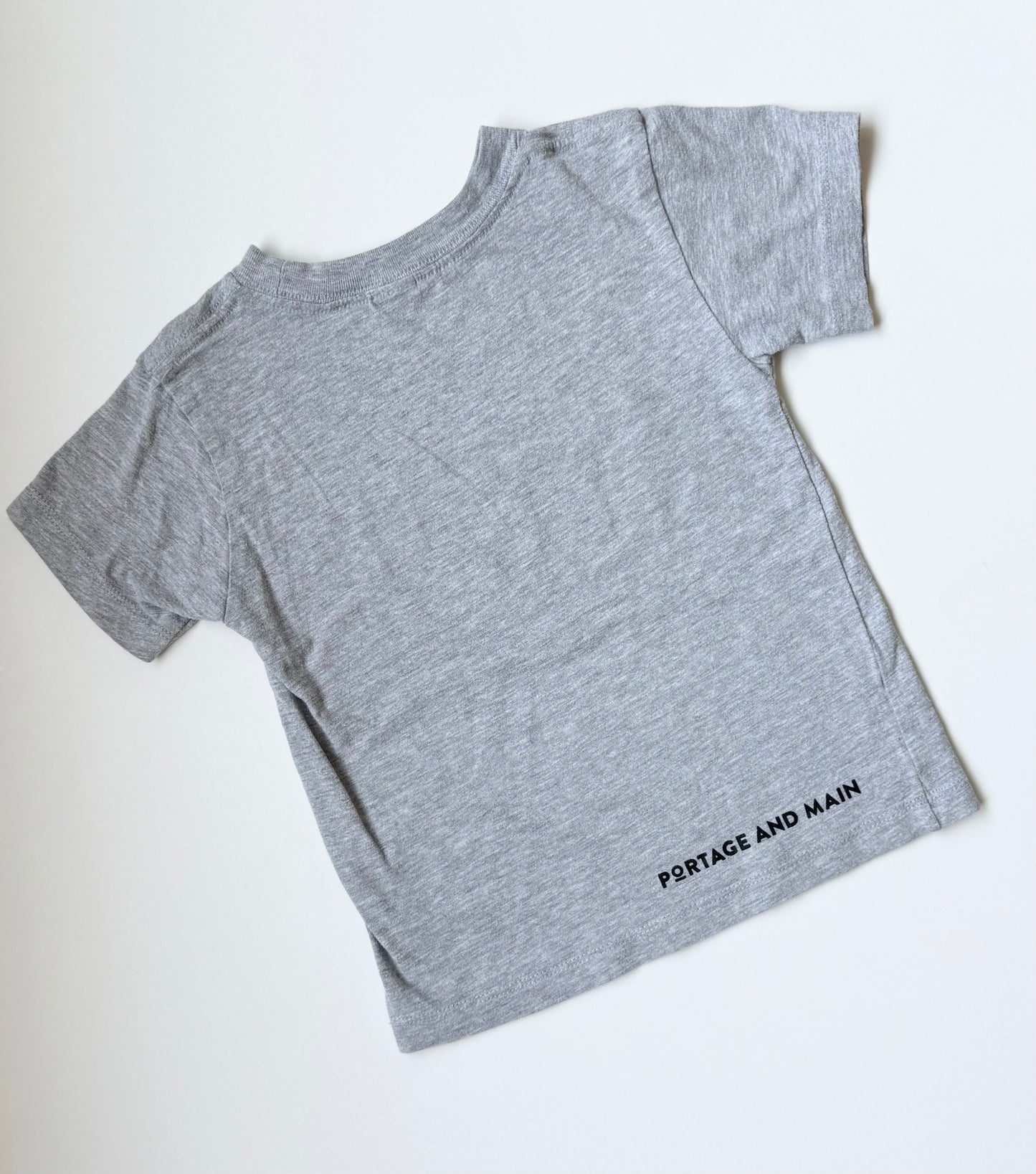 Portage & Main Grey “Babe” T-Shirt (5-6 Years)