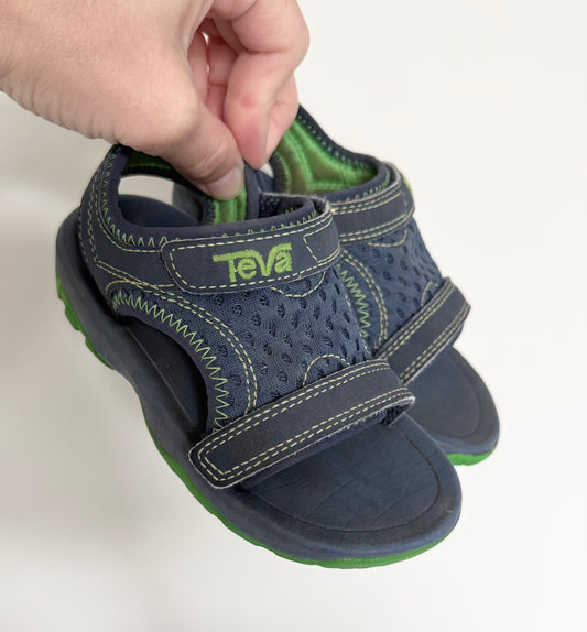 Teva Navy & Green Psyclone XLT Sandals (7)
