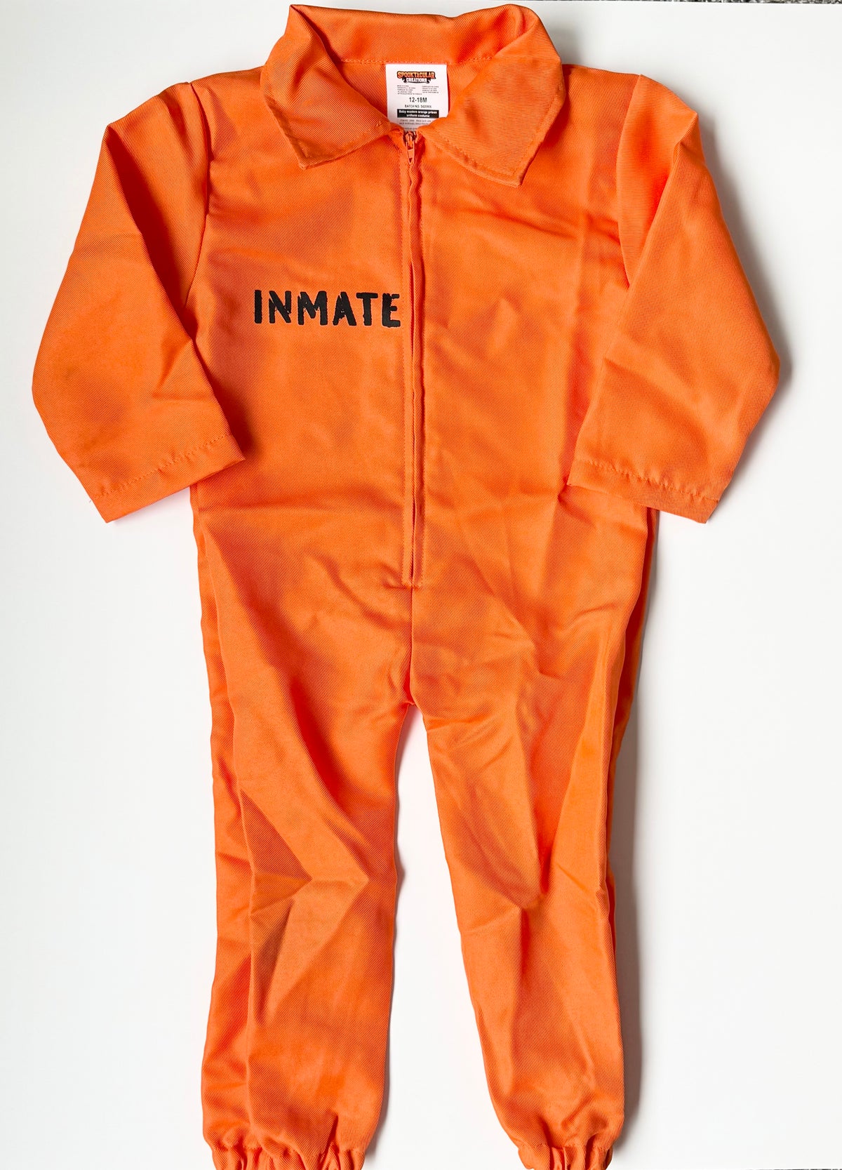 Spooktacular Creations Orange Inmate Costume (12-18 Months)