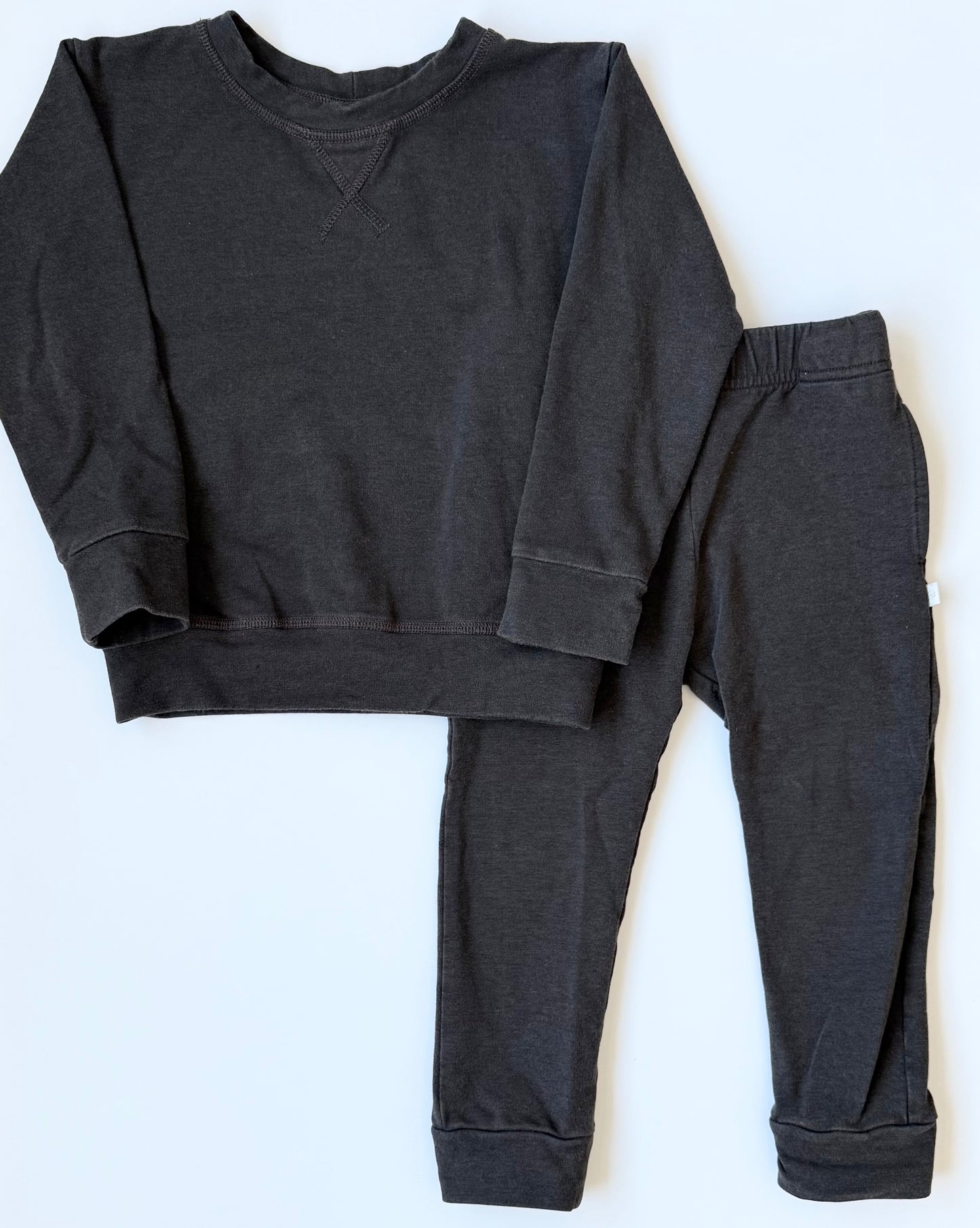 Jax & Lennon Dark Brown Sweater & Pants Set (18-24 Months)