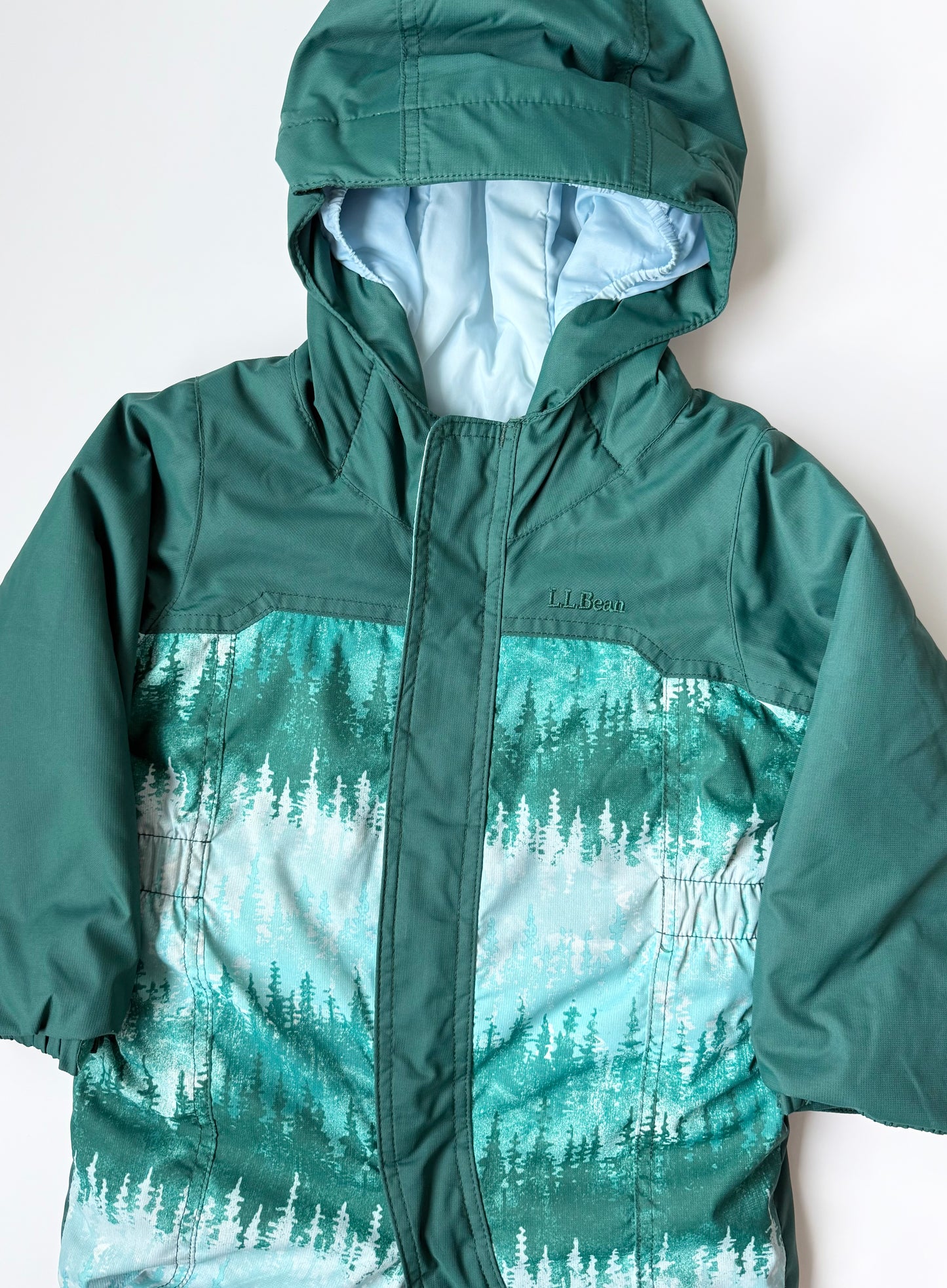L.L.Bean Green Forest Cold Buster Snowsuit (2T)