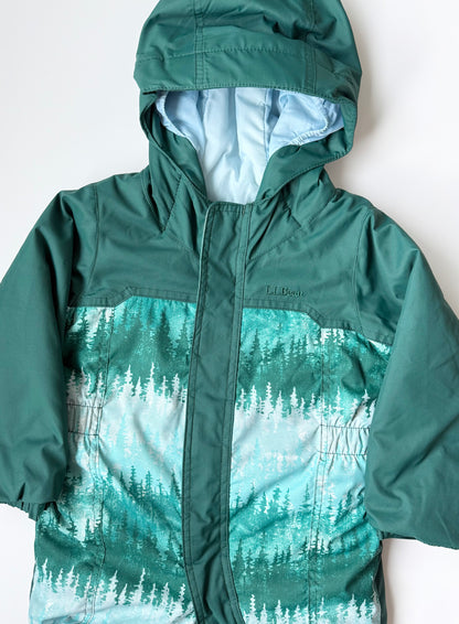 L.L.Bean Green Forest Cold Buster Snowsuit (2T)