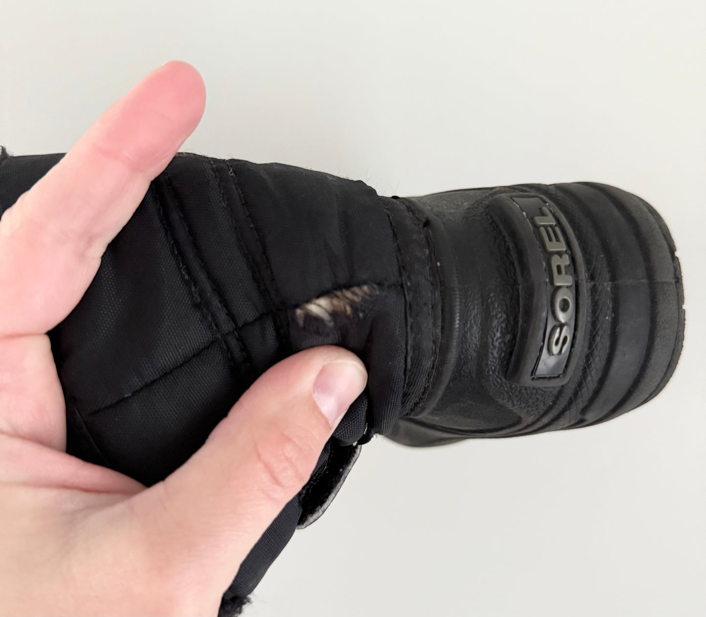 Sorel Black Snow Commander Winter Boots (9)