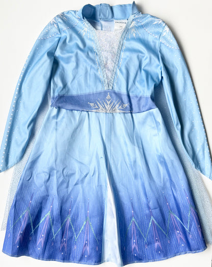 Disney Frozen 2 Elsa Blue Costume Dress (3-4T)