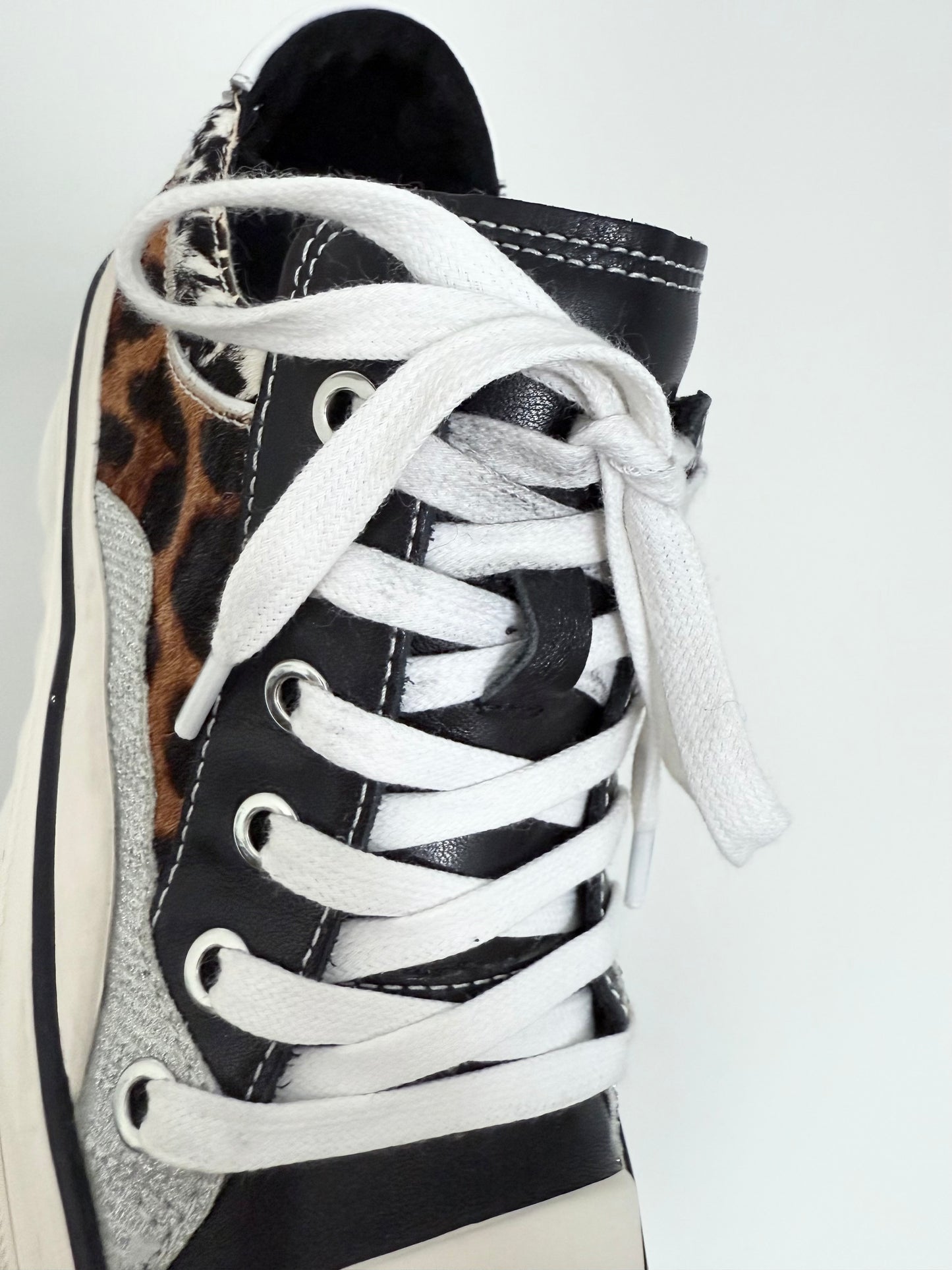 Women’s Wishbone Platform Beth Sneaker - Sparkle Cheetah (7)