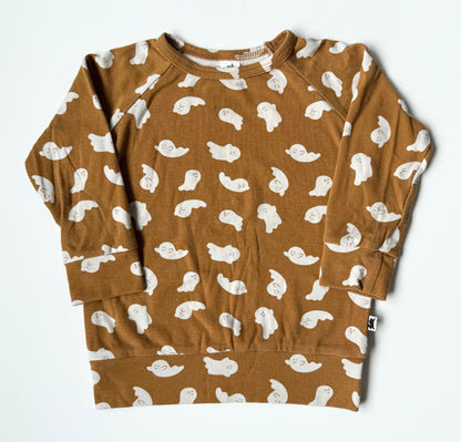 Little & Lively Friendly Ghosts Pullover (1T/2T)