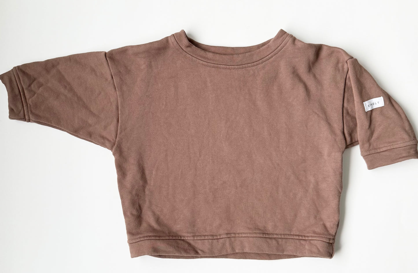 Kindly Brown Coordinates Sweater (1T)