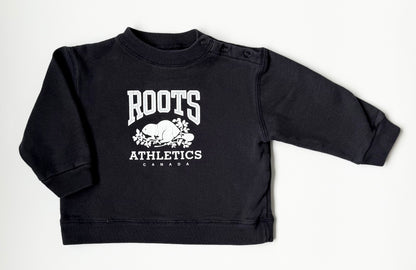 Vintage Roots Athletics Black Sweater (18-24 Months)