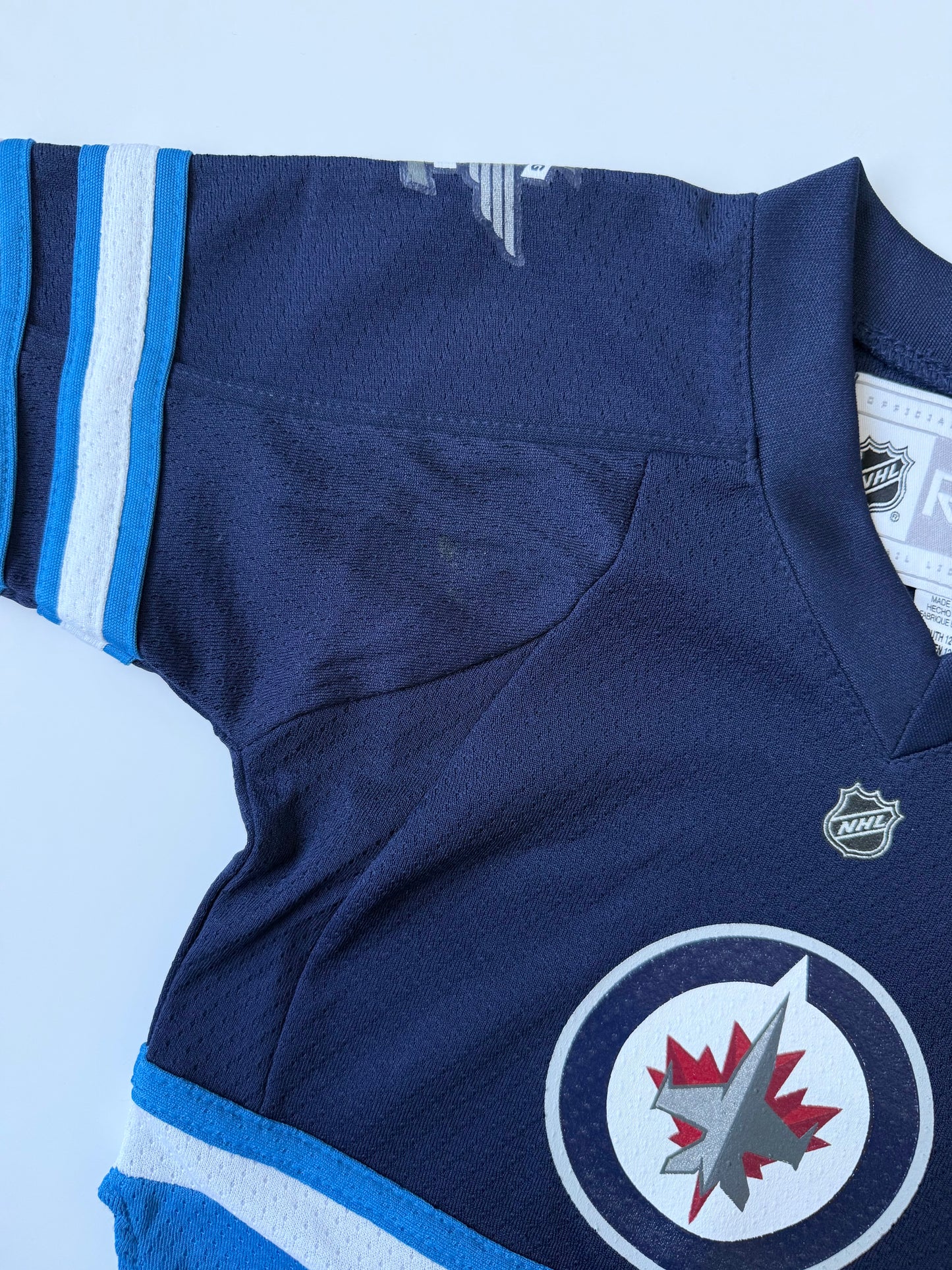 Winnipeg Jets Blue Reebok Hockey Jersey (12-24 Months)