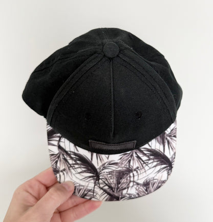 AWSM Kids Black Tropical SnapBack Hat (47CM)