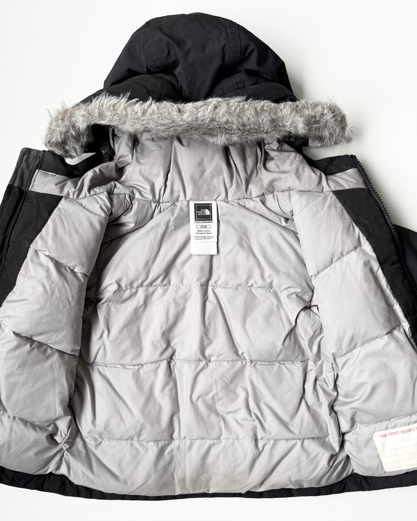 The North Face Greenland Black Winter Jacket (2T)
