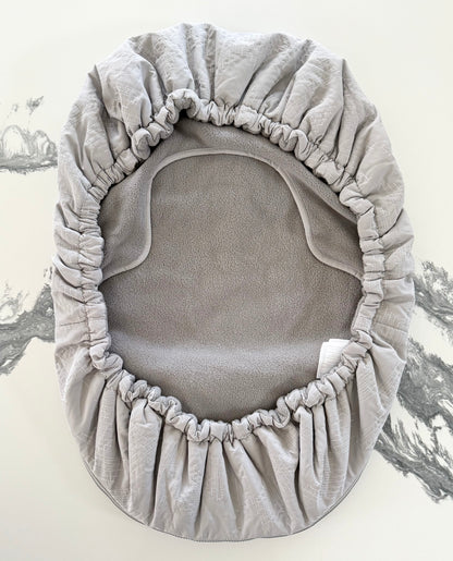 JJ Cole Grey Quilted Car Seat Cover