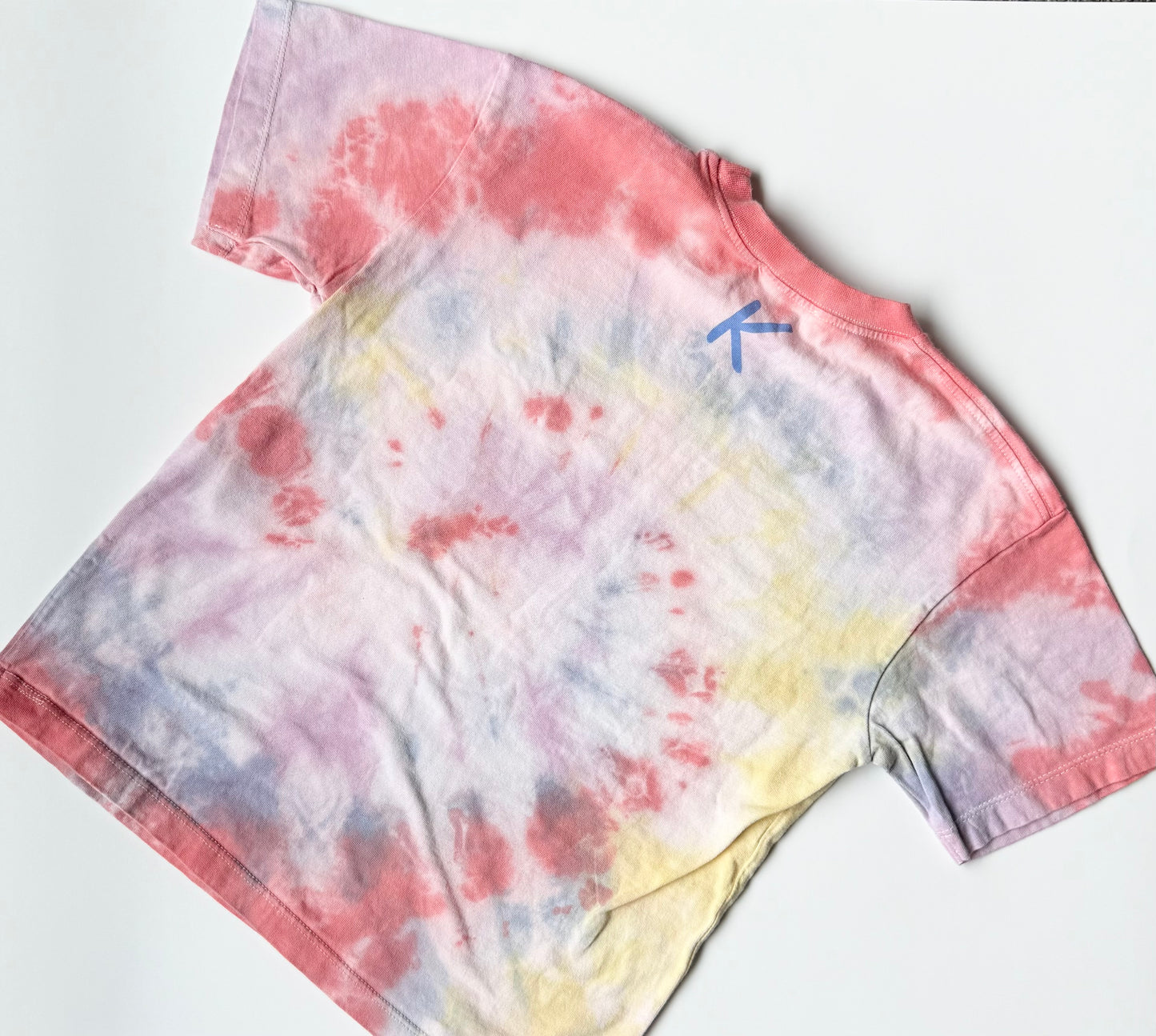 Zara x Barbie Pink Tie Dye “Ken” T-Shirt (5-6 Years)