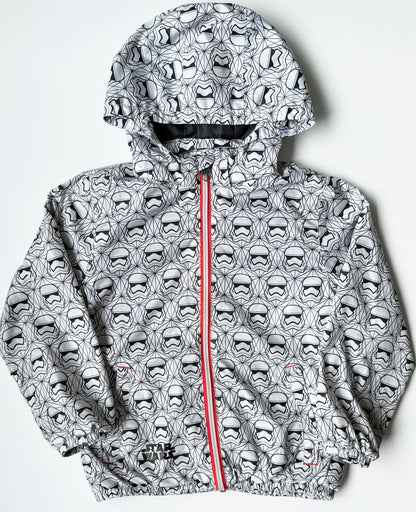 H&M x Star Wars Black & White Storm Troopers Windbreaker (4-6 Years)
