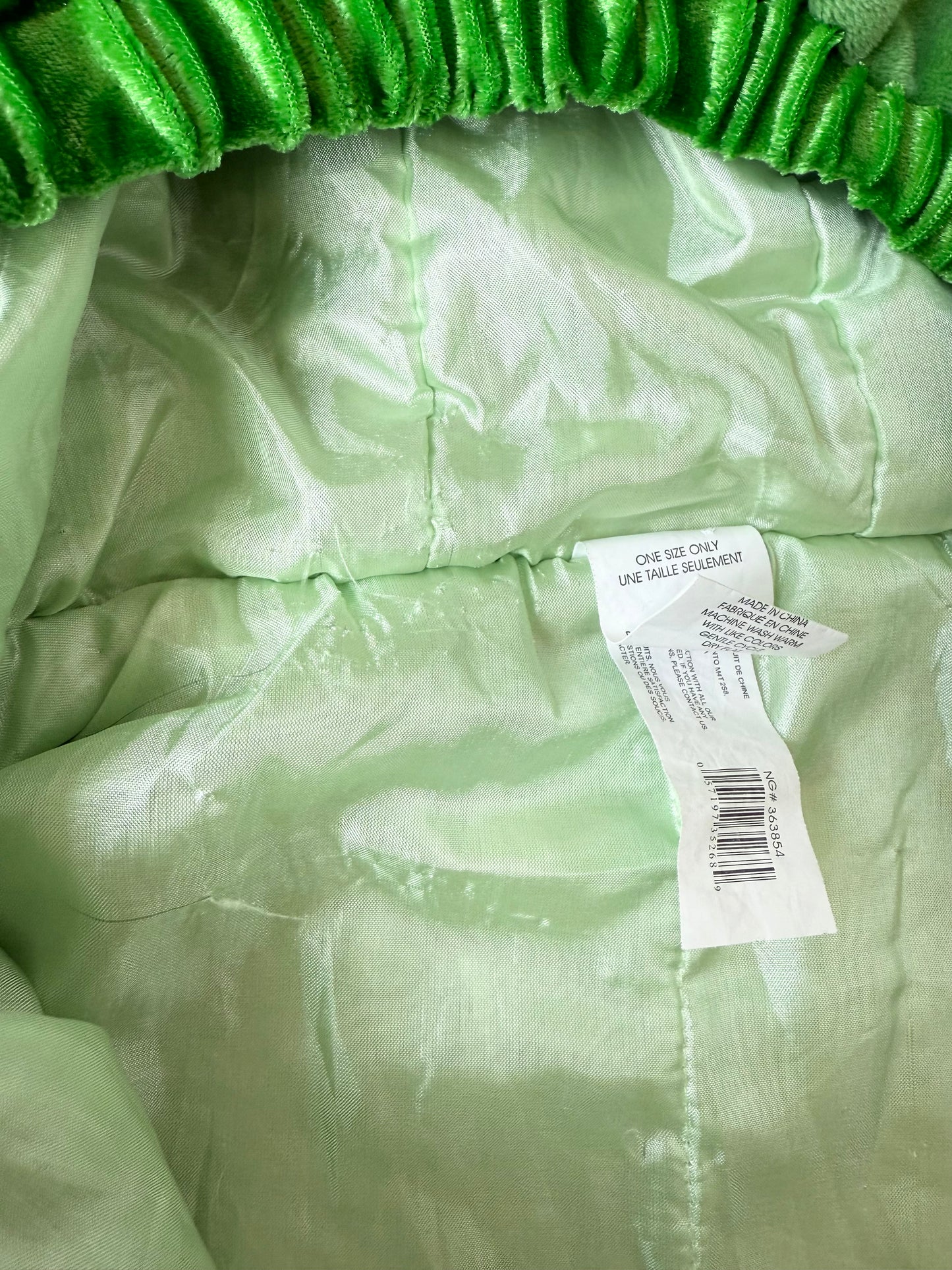 Peas in a Pod Green Bunting Bag Costume (6-12 Months)