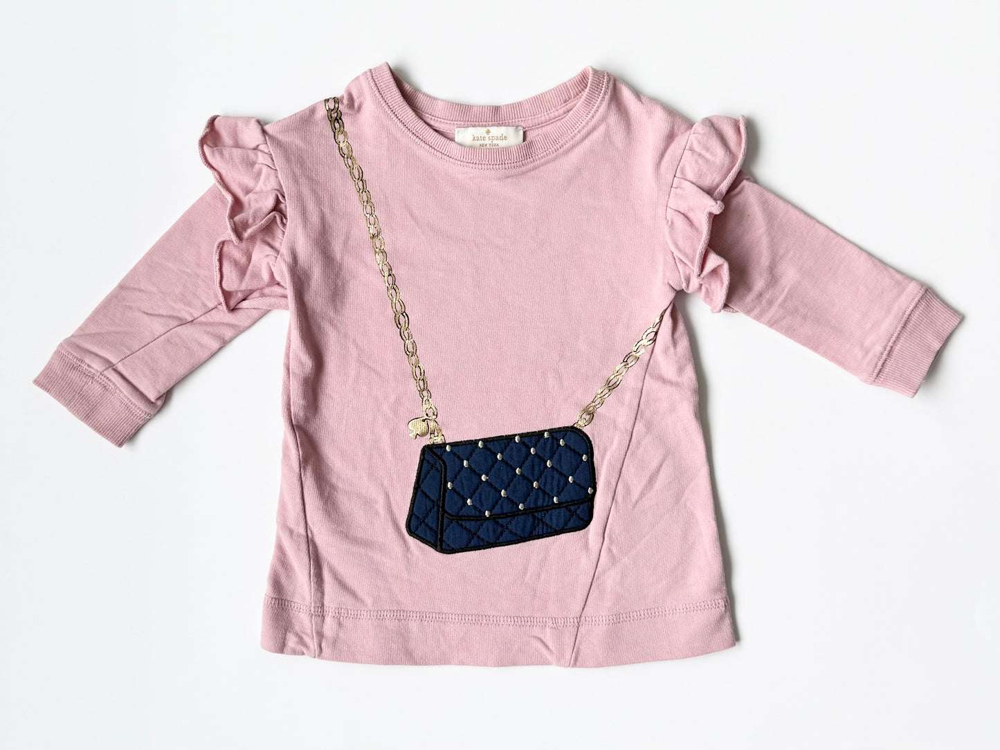 Kate Spade Pink Purse Sweater Dress (12 Months)